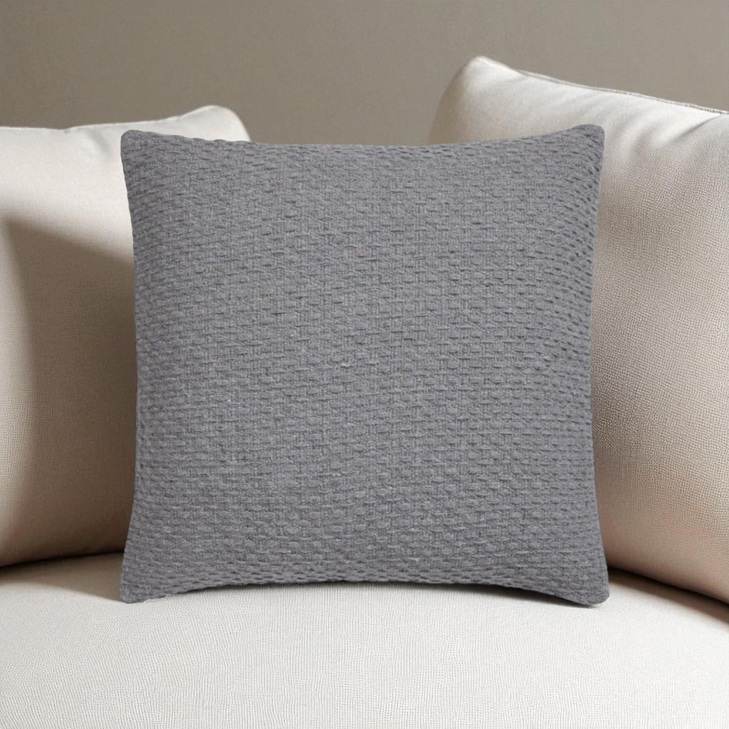 Filled Cushion Hayden in Grey