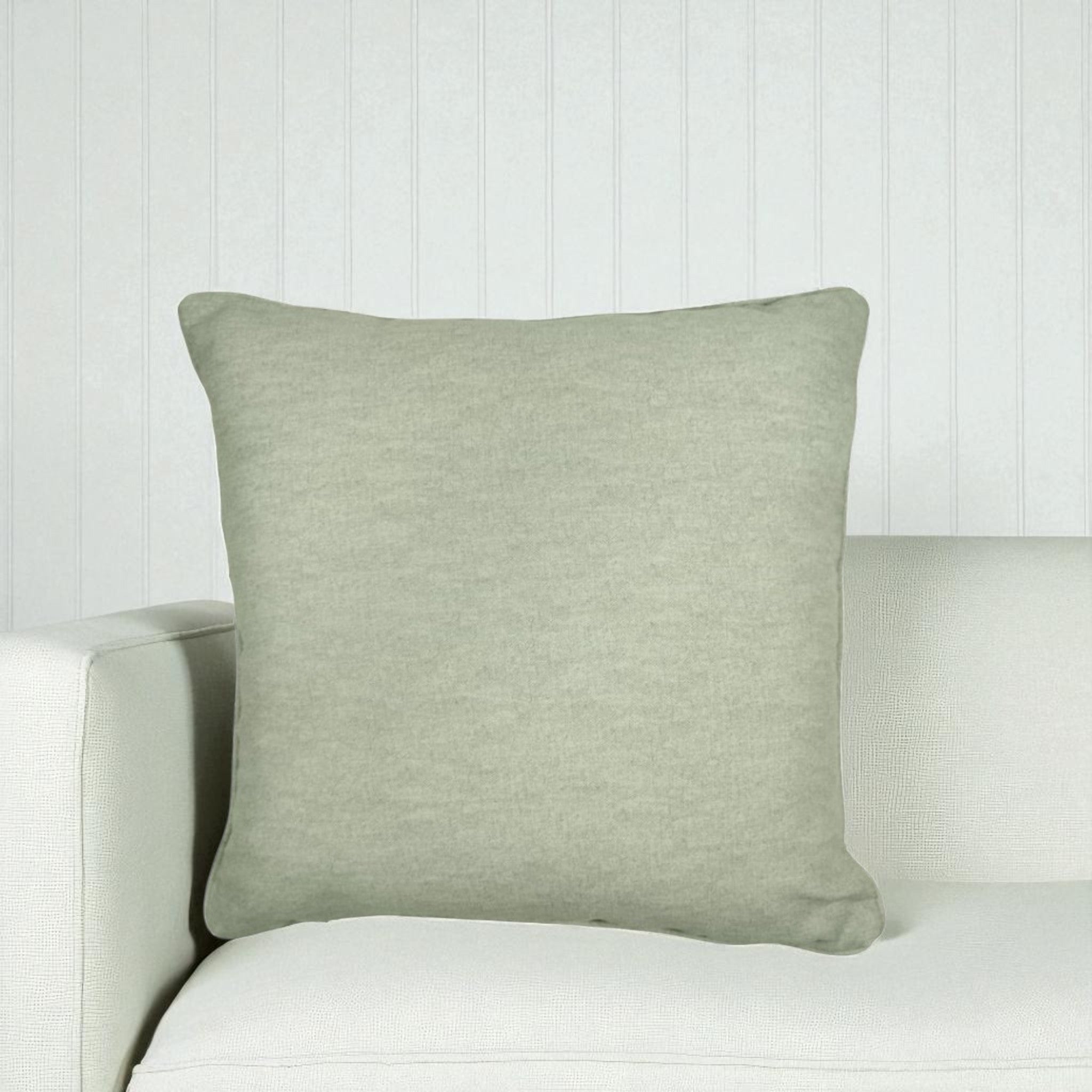 Sorbonne 100% Cotton Filled Cushion in Green