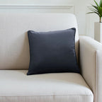 Montrose Velvet Filled Cushion in Navy
