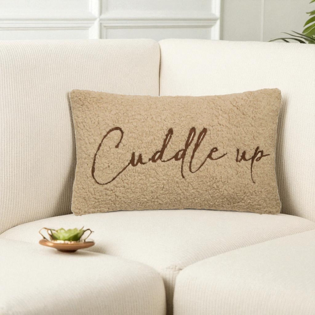 Cushion Cuddle up Cushion Snug in Natural