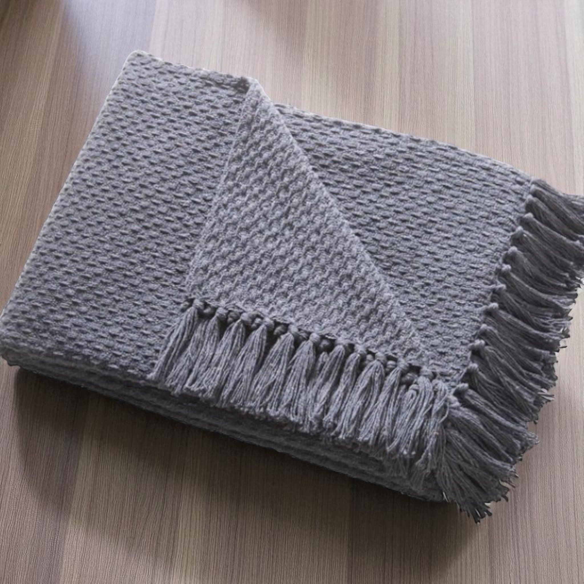 Bedspread in Grey
