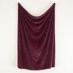 Bedspread Morritz in Burgundy