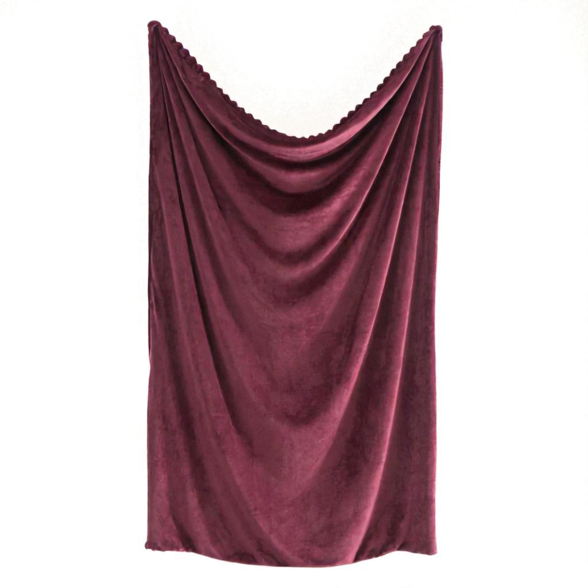 Bedspread Morritz in Burgundy