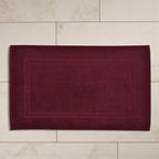 Bath Mat Abode Eco in Claret