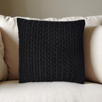 Filled Cushion Amory in Black