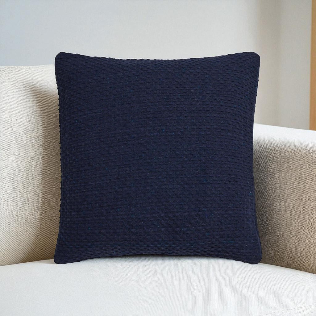 Filled Cushion Hayden in Navy