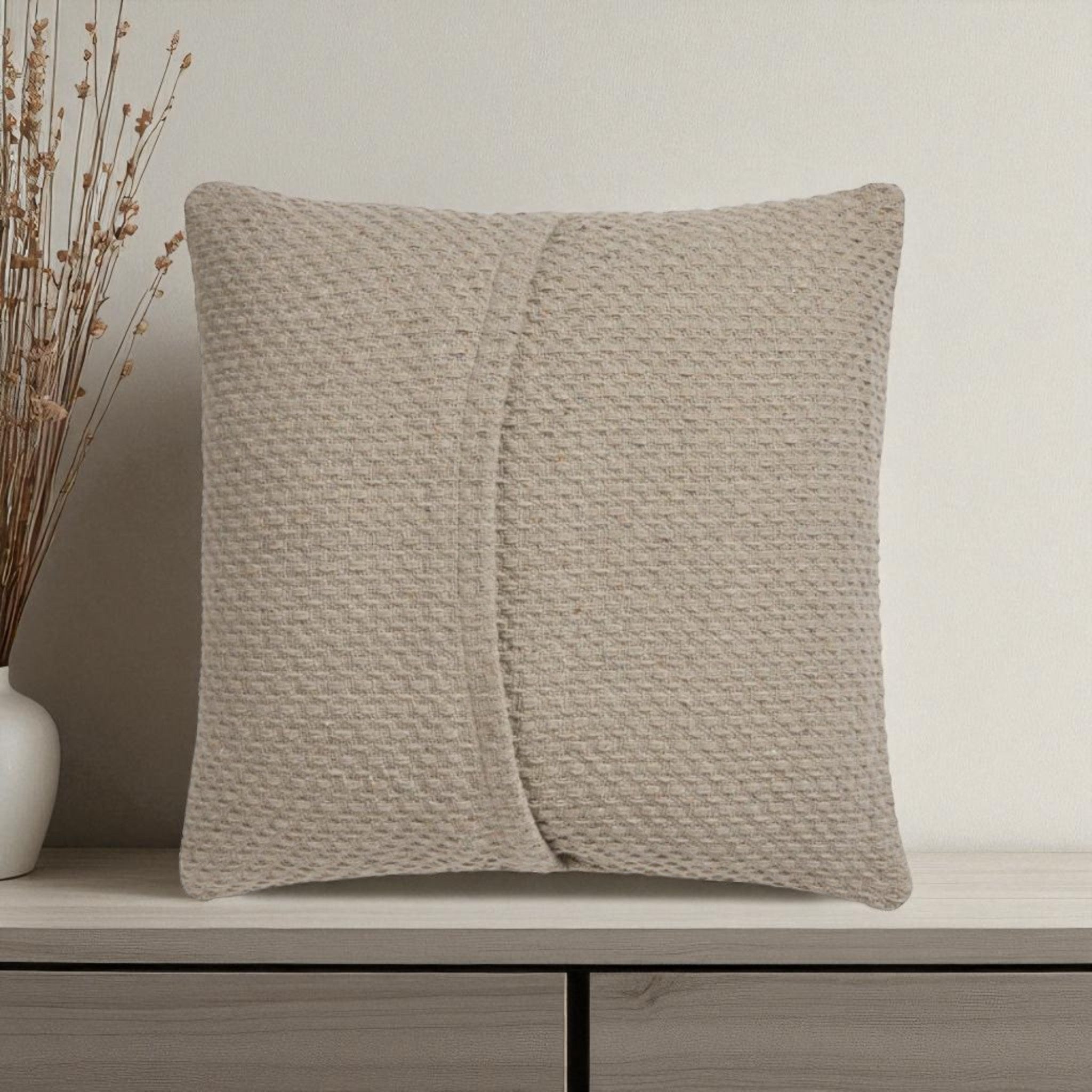 Filled Cushion Hayden in Natural