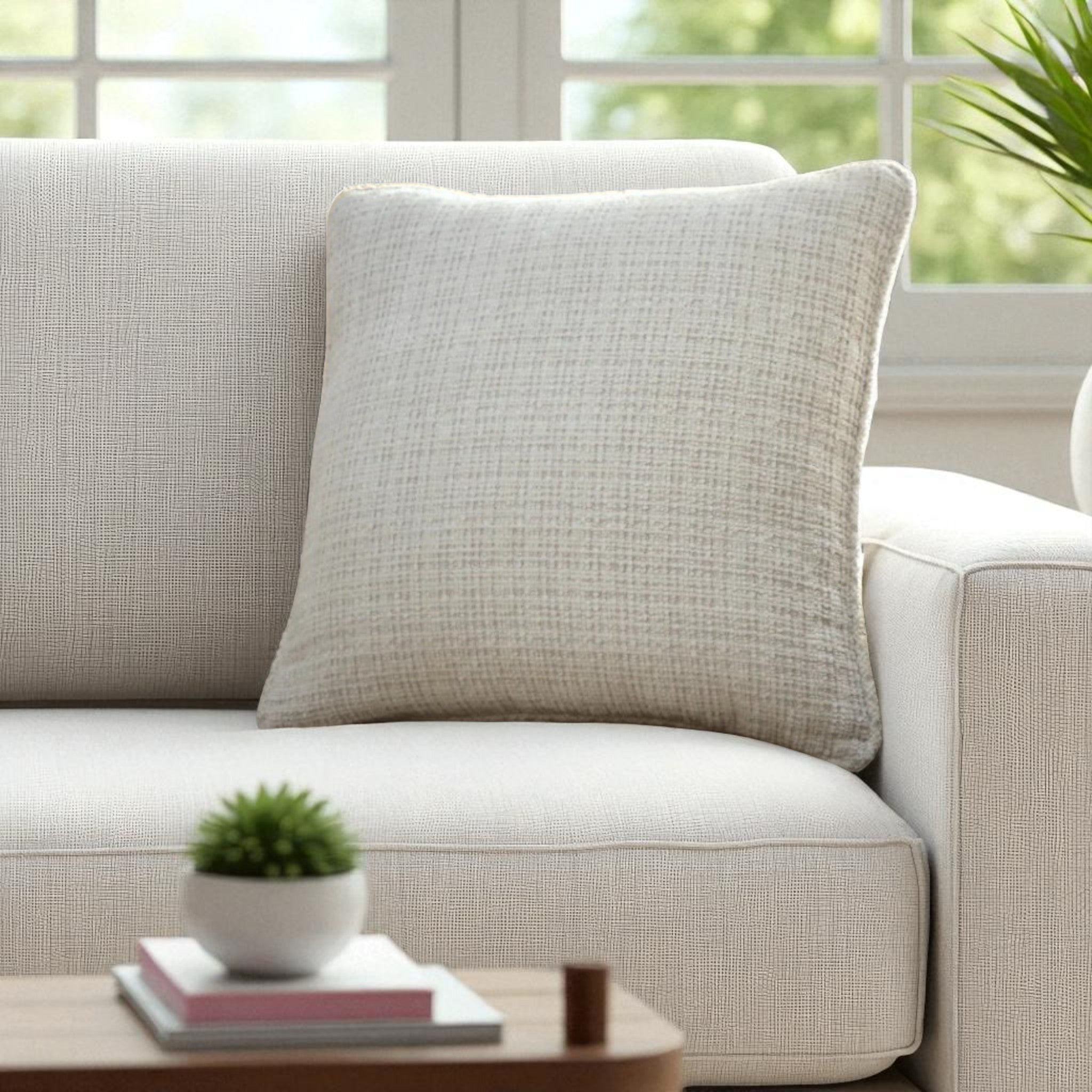 Cushion Alba in Ivory
