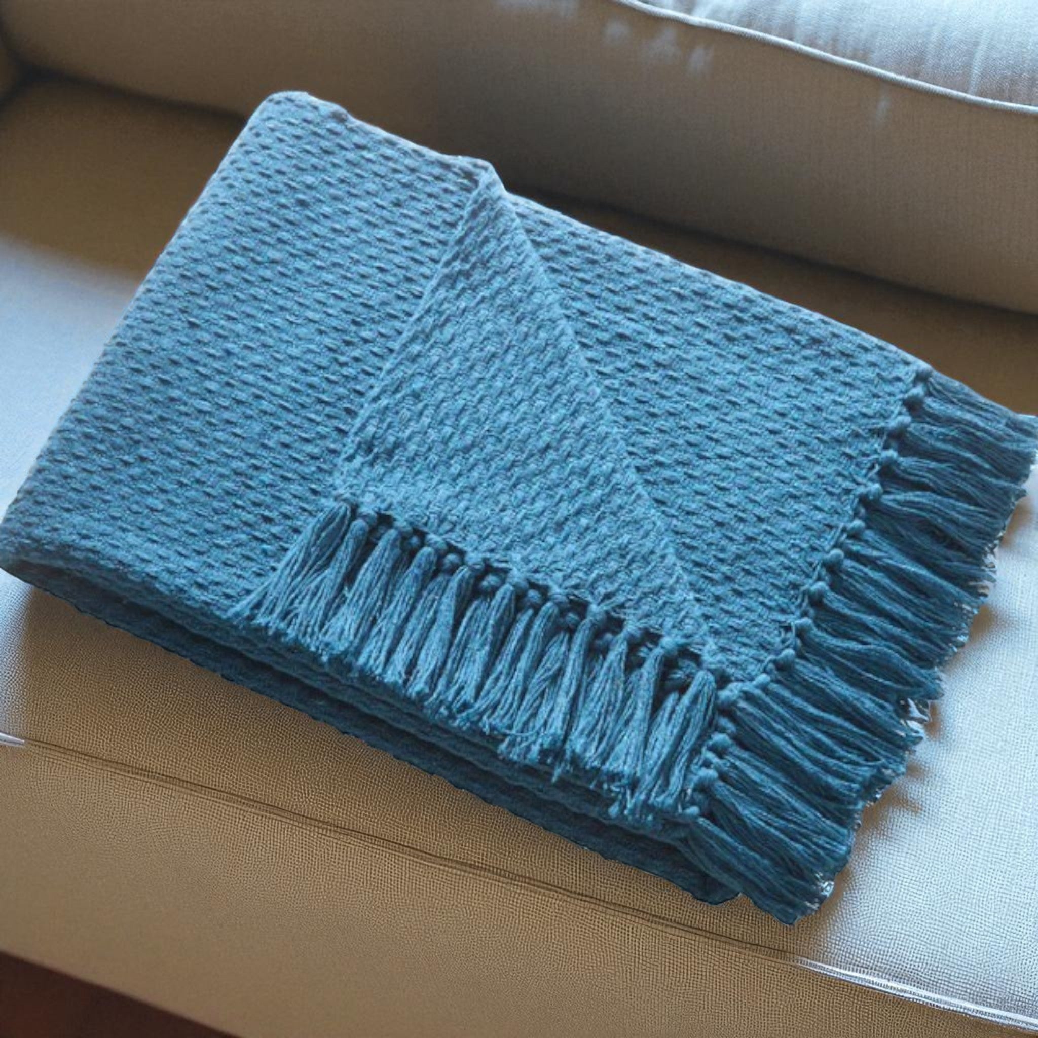 Bedspread in Teal