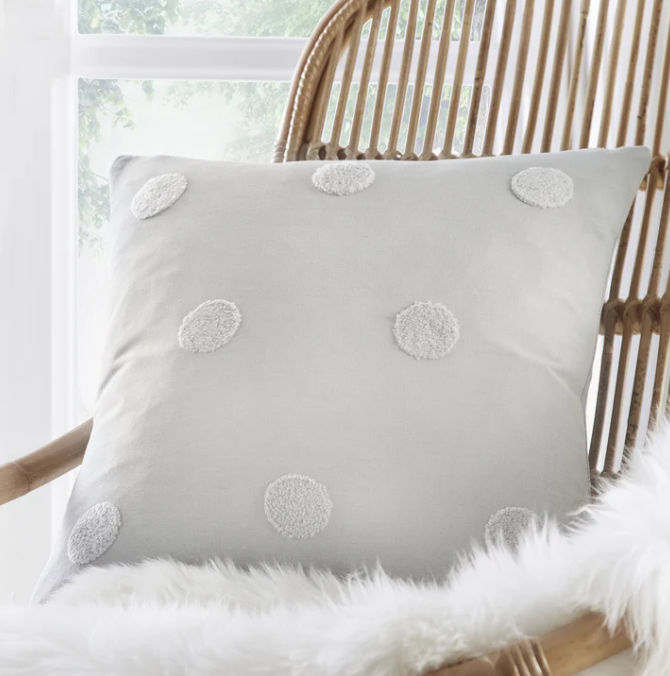 Zara Tufted Spots Filled Cushion