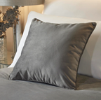 Filled Cushion Melanie in Slate