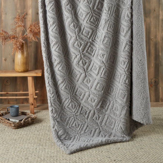 Throw Romo Snug in Grey