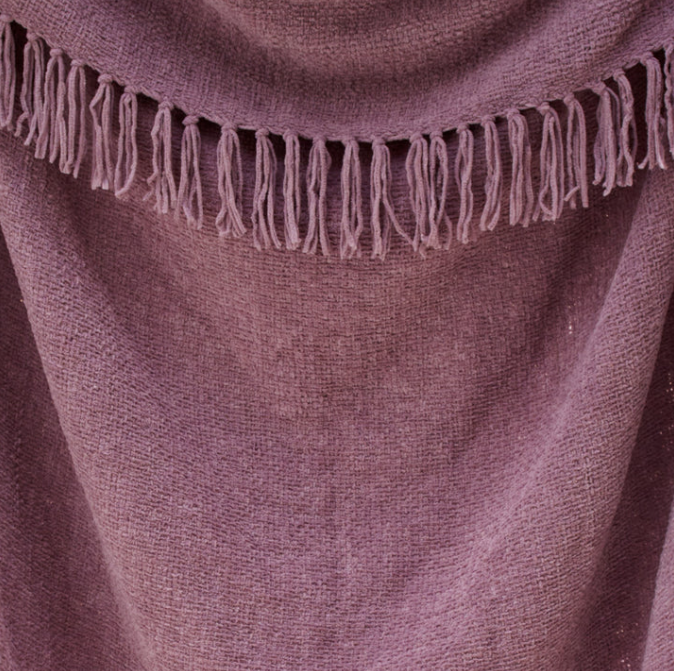Throw Chenille Loft in Heather