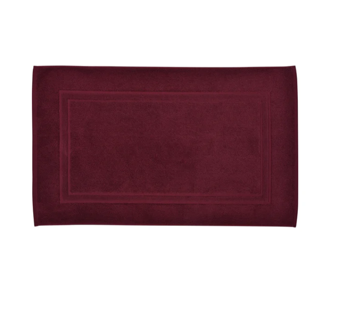 Bath Mat Abode Eco in Claret