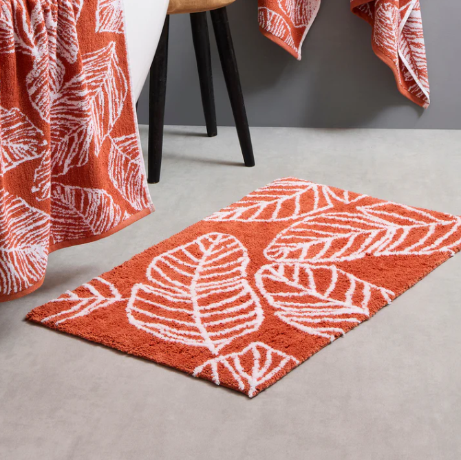 Bath Mat Matteo in Terracotta