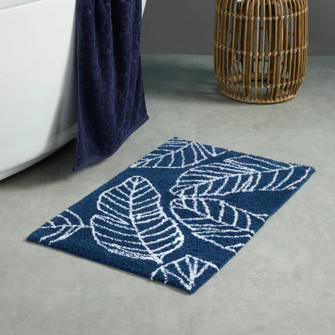 Bath Mat Matteo in Navy