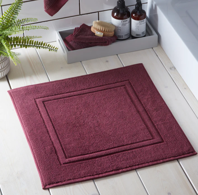 Shower Mat Abode Eco in Claret