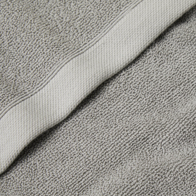 Abode Eco Bath Towel & Sheet in Grey
