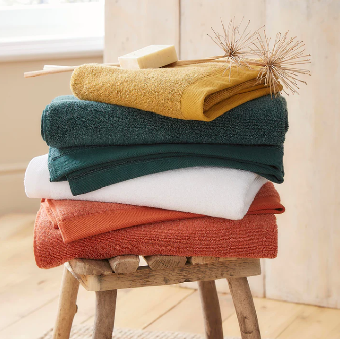 Bath Towel & Sheet Abode Eco in Ochre