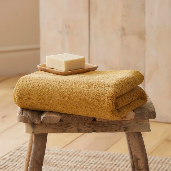 Bath Towel & Sheet Abode Eco in Ochre