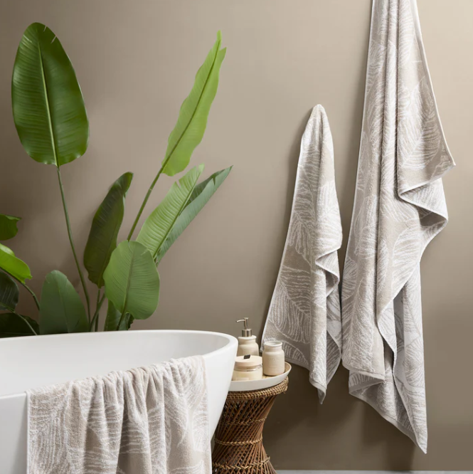 Matteo Towels in Natural