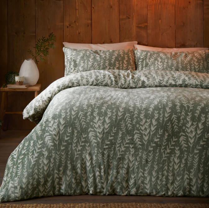 Duvet Cover Set Snug in Green