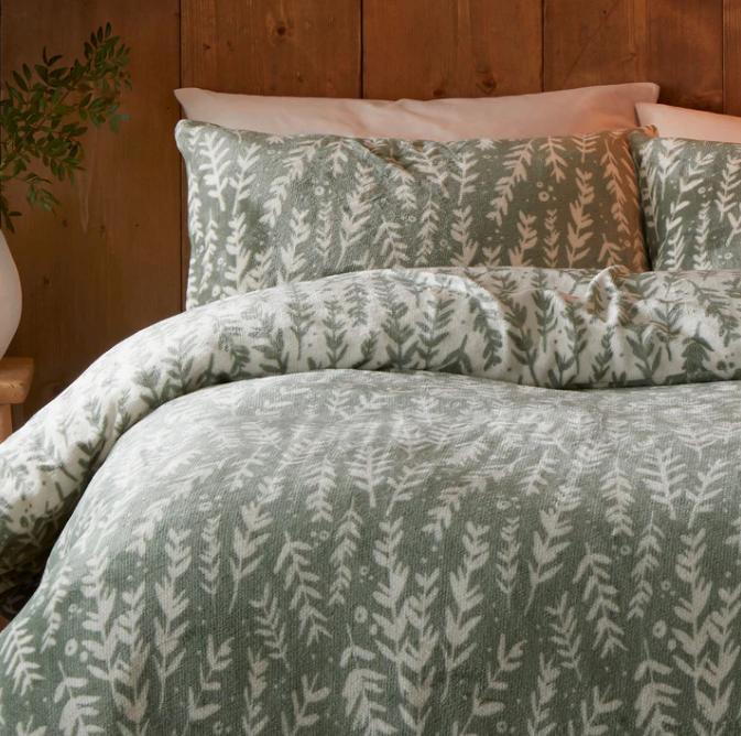 Duvet Cover Set Snug in Green
