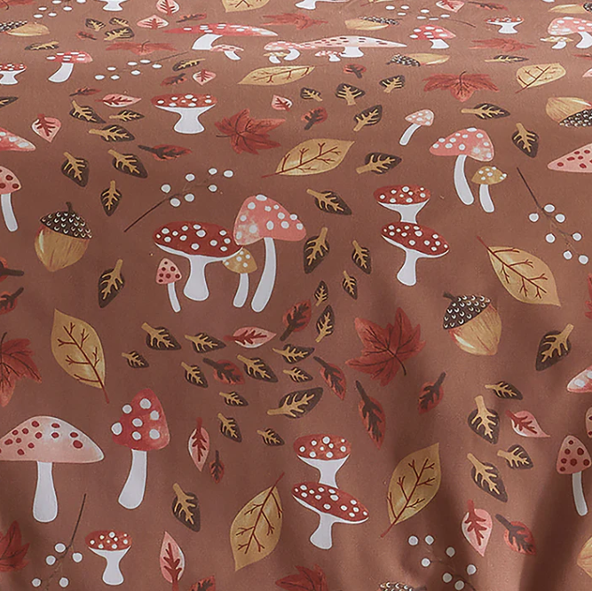 Duvet Cover Set Woodland in Natural