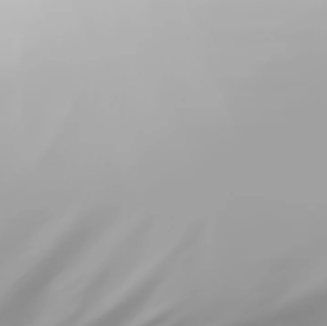 Duvet Cover Set Pure Cotton in Silver