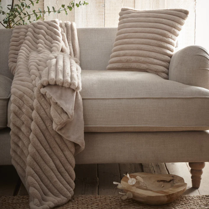 Bedspread Morritz in Natural