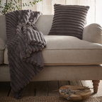 Bedspread Morritz in Charcoal