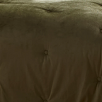 Bedspread Velvet in Olive