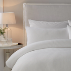 Duvet Cover Set Waffle in White