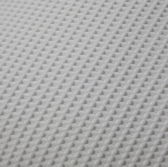 Duvet Cover Set Waffle in White