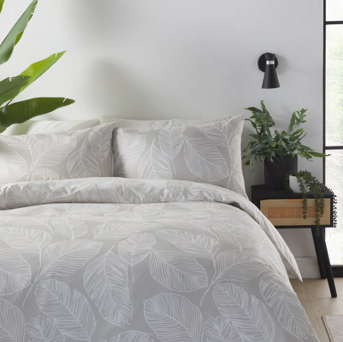 Duvet Cover Set Botanical in Natural