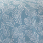 Duvet Cover Set Botanical in Duck Egg
