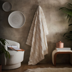 Throw Cosy Diamond in Natural