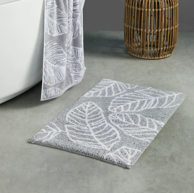 Bath Mat Matteo in Grey