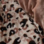 Duvet Cover Set Leopard Snug in Natural