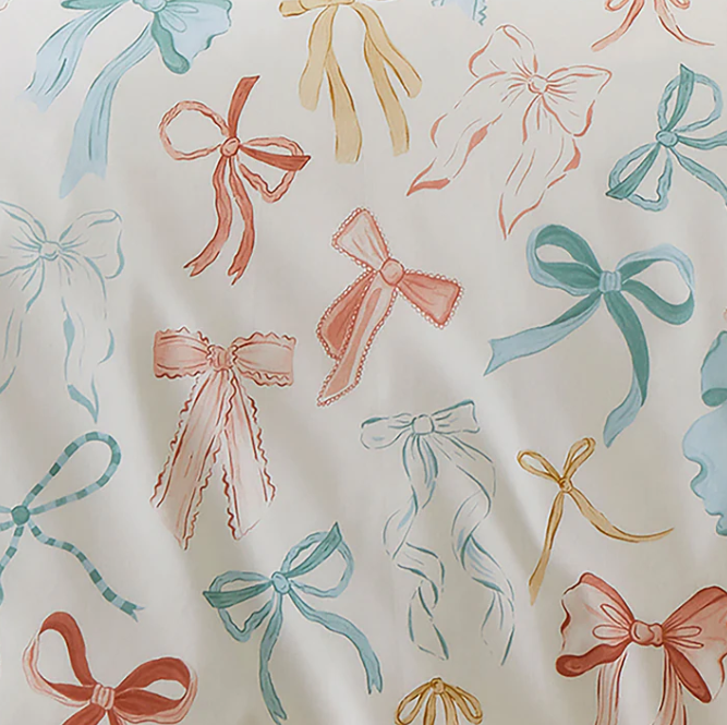 Bow Duvet Cover Set