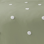 Duvet Cover Set Polka Dot in Sage