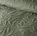 Bedspread in Dark Green