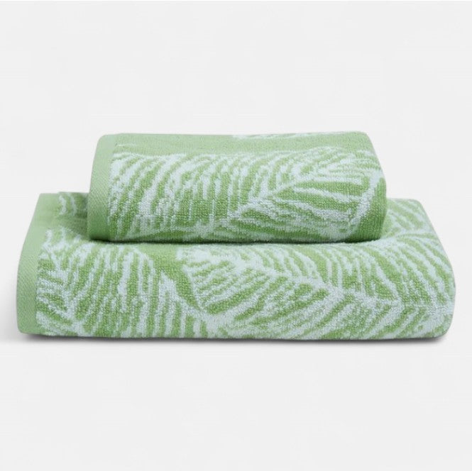 Matteo Hand and Bath Towels in Khaki