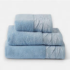 Lacie Towels in Blue