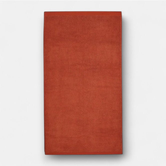 Bath Towels & Sheet Abode Eco in Terracotta