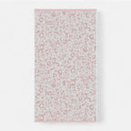 Animal Print Bath Towel in Blush