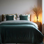 Bedspread in Bottle Green