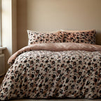 Duvet Cover Set Leopard Snug in Natural