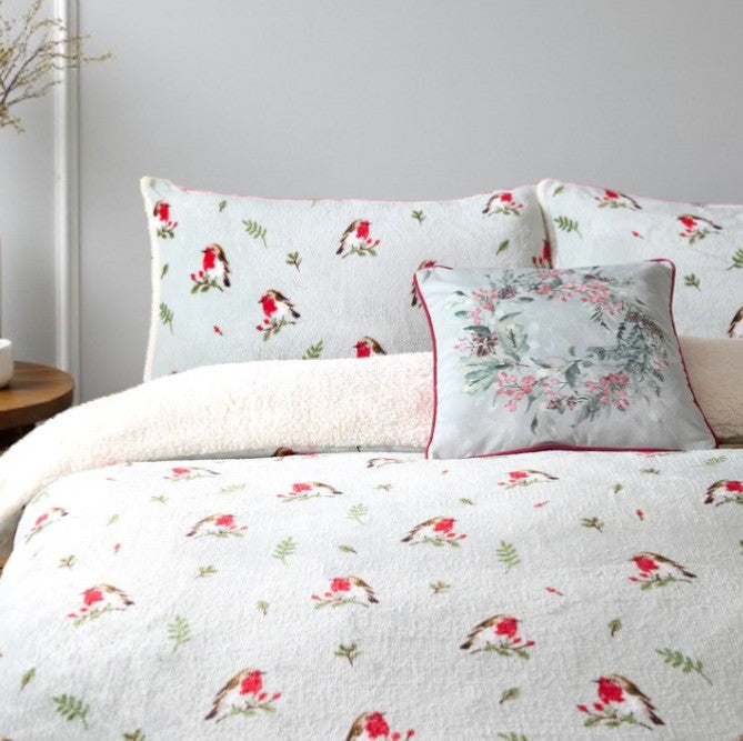 Duvet Cover Set Robin in Duck Egg