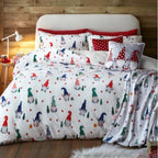 Duvet Cover Set Gonks in Red